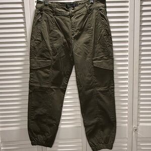 Sanctuary Rebel Cargo Pant, Army Green, Sz 28